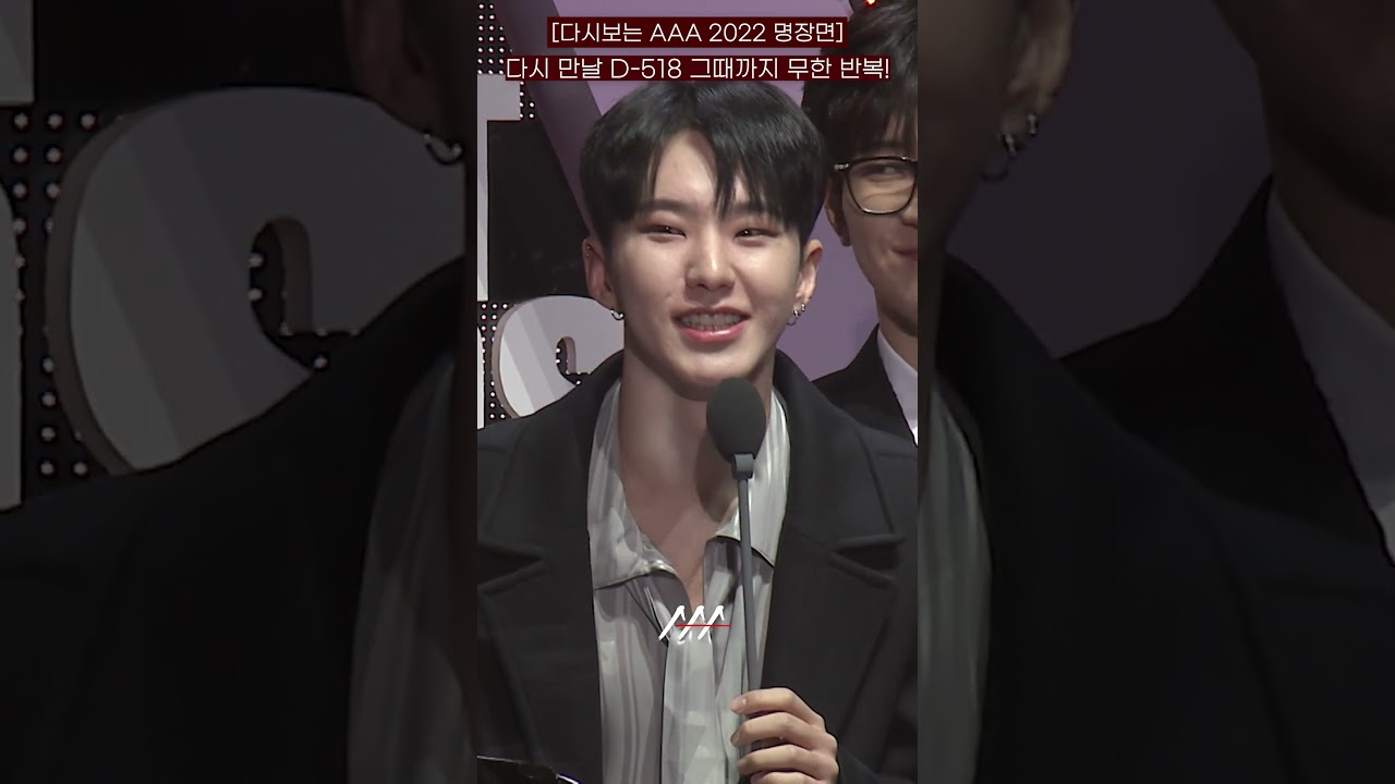 [다시보는 #AAA 2022 명장면] 남은 기간 D-518 기다릴께 호시ㅠ | 2022 Asia Artist Awards #AAA2022 #AAA 미리보기