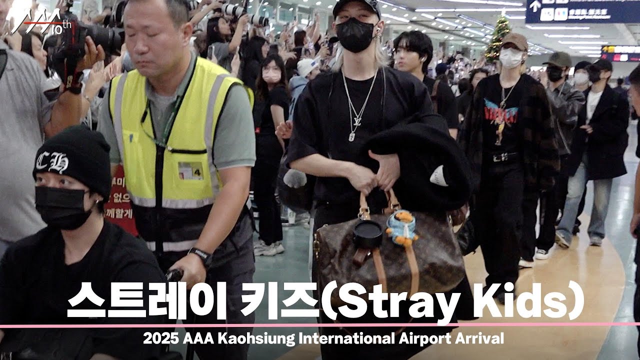 스트레이 키즈(Stray Kids), ‘안전하게 AAA 도착’ #AAA2025 #2025AsiaArtistAwards 미리보기