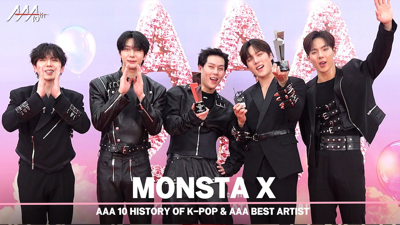 [#aaa2025] MONSTA X(몬스타엑스) - 4K Award acceptance speech 미리보기
