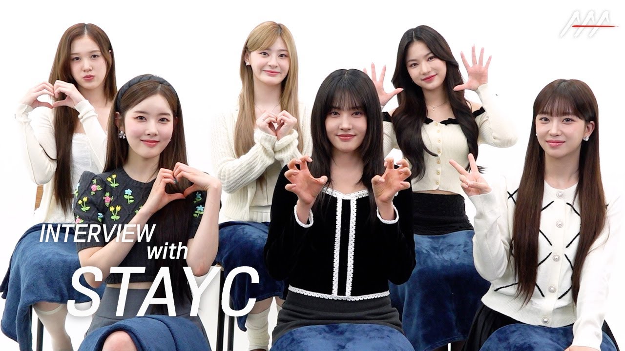 INTERVIEW with STAYC | 2023 AAA 베스트 뮤지션 상 수상 인터뷰 #스테이씨 #STAYC #AAA 미리보기