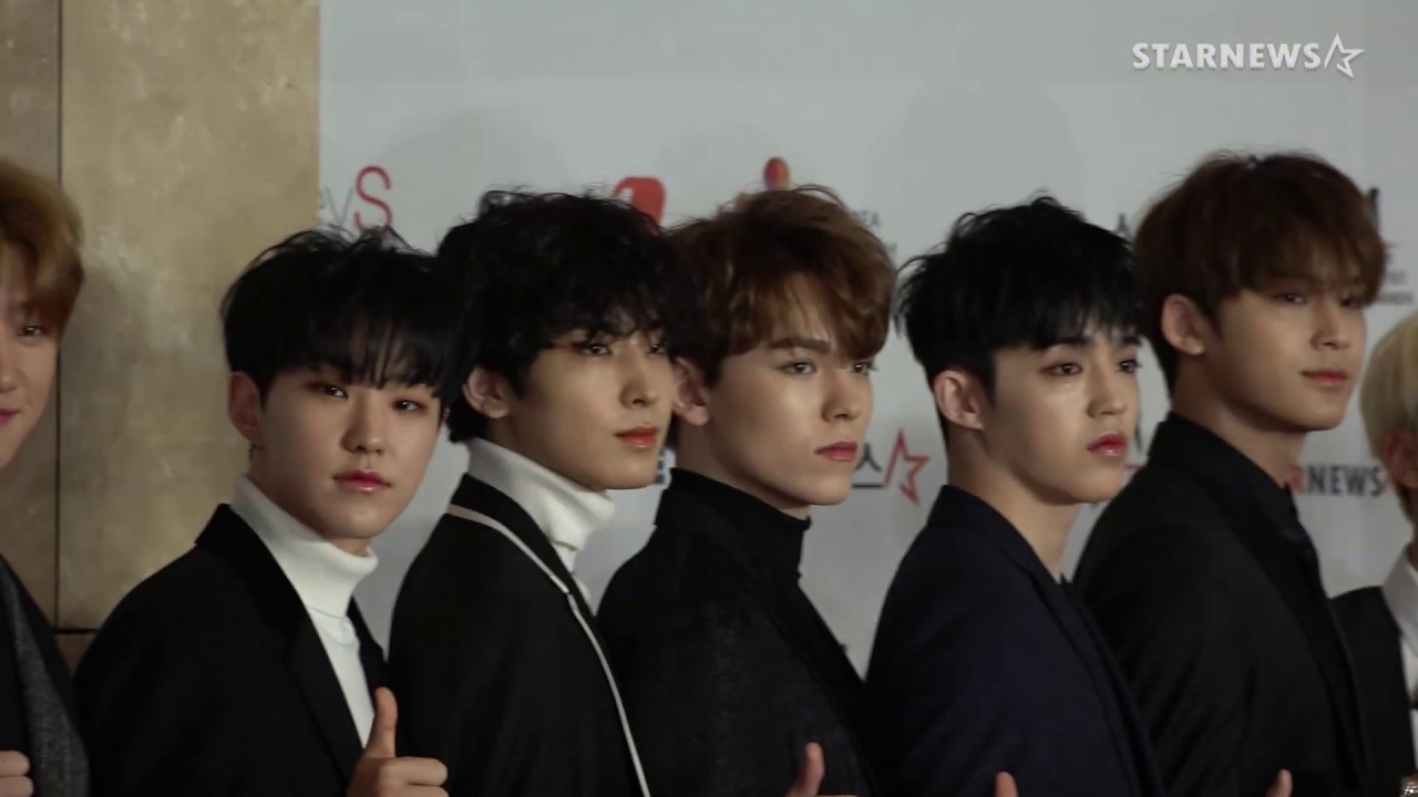 2018 AAA 세븐틴(Seventeen) 레드카펫 미리보기