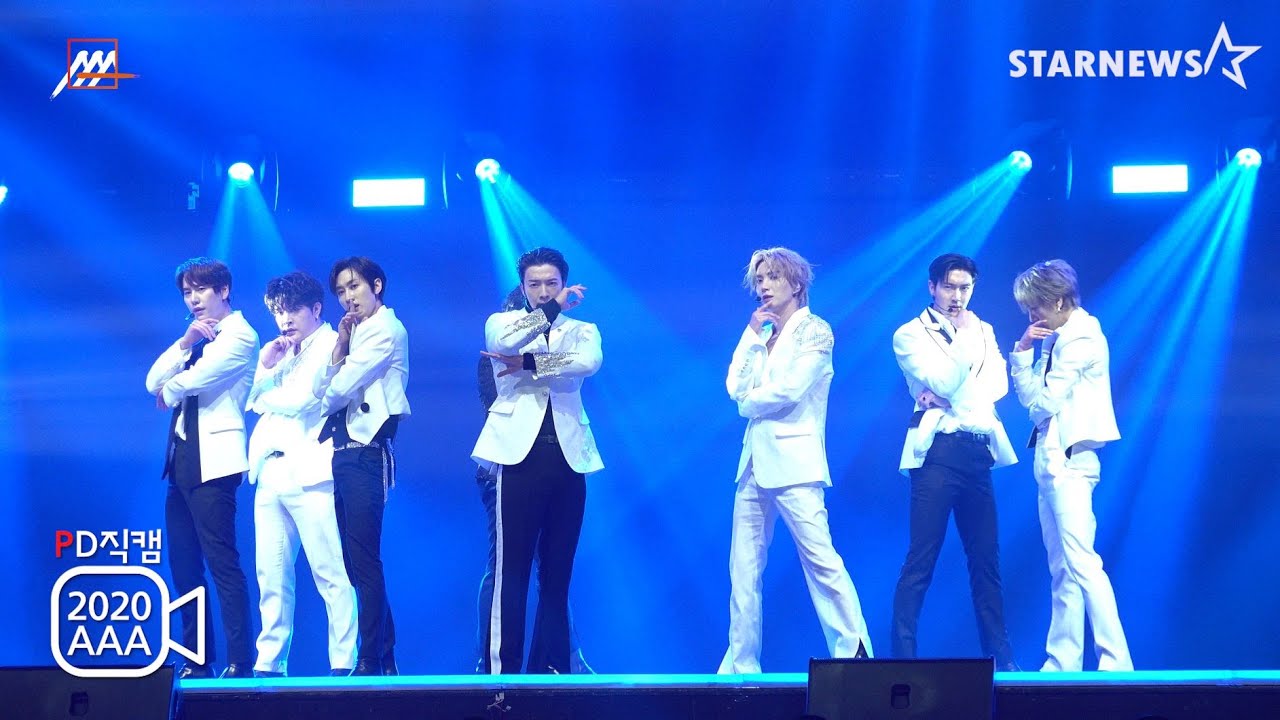 [AAA2020 직캠 FANCAM] 슈퍼주니어 (SUPER JUNIOR) – U + Sorry Sorry + Mr. Simple +Black Suit 미리보기