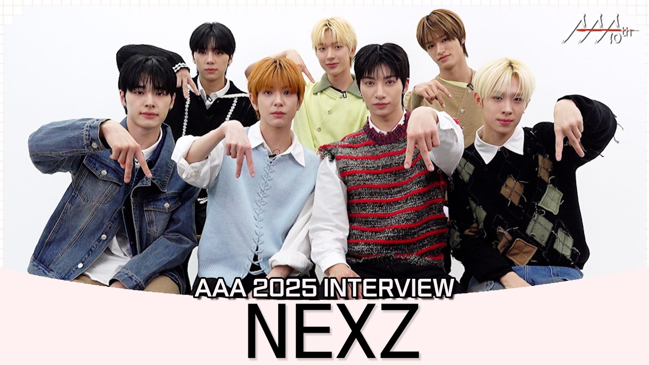넥스지 NEXZ Exclusive Interview | AAA 2025 베스트뉴아티스트상 #넥스지 #NEXZ #AAA2025 미리보기