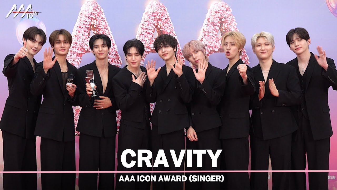 [#aaa2025] CRAVITY(크래비티) - 4K Award acceptance speech 미리보기