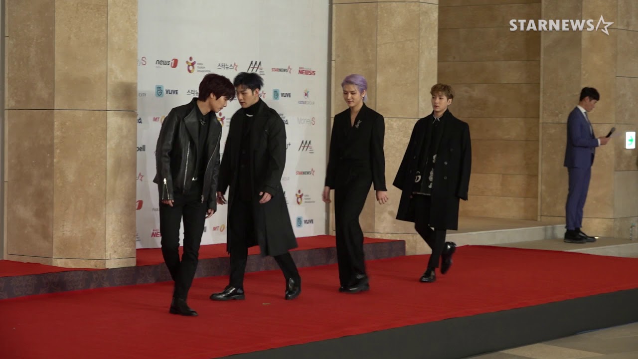 2018 AAA 뉴이스트W(NU`EST W) 레드카펫 미리보기