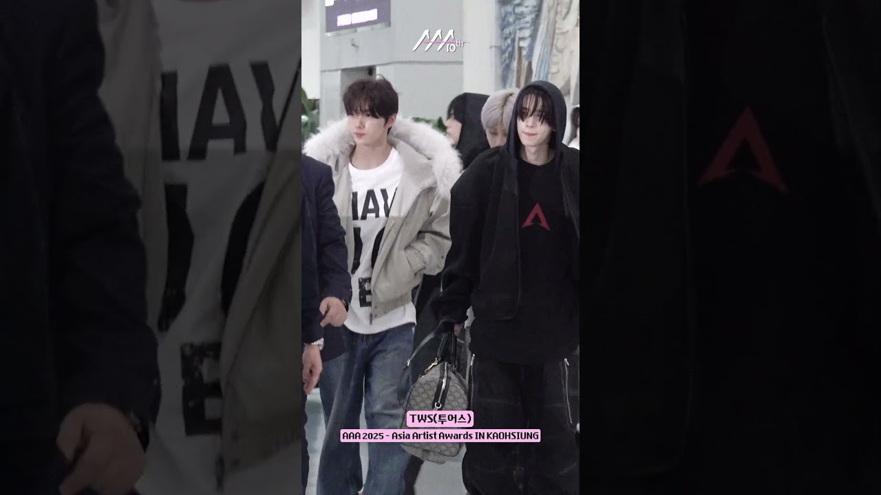 #투어스 #TWS Kaohsiung Airport Arrival | 대만 가오슝 공항 도착 🛬 미리보기