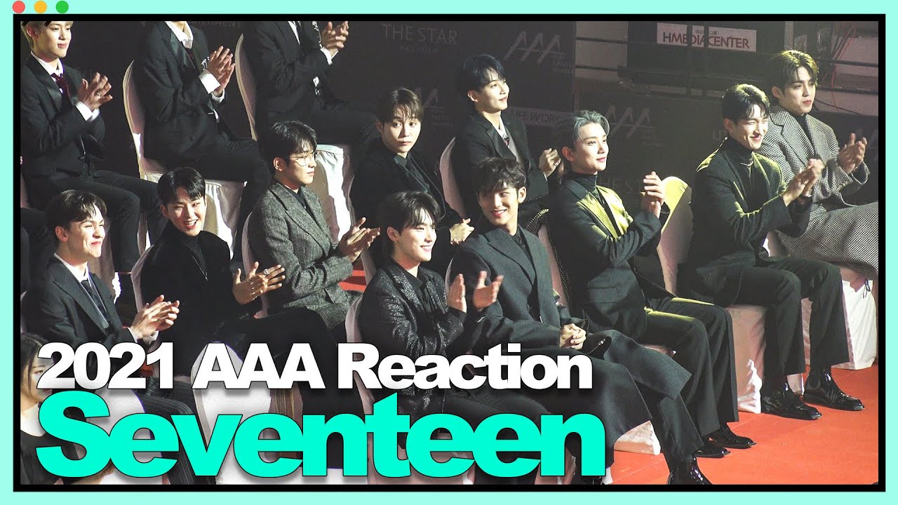 [ENG] 2021 AAA OFFICIAL Seventeen reaction 세븐틴 리액션[2021 Asia Artist Awards 아시아 아티스트 어워즈] (AAA 2021)★ 미리보기