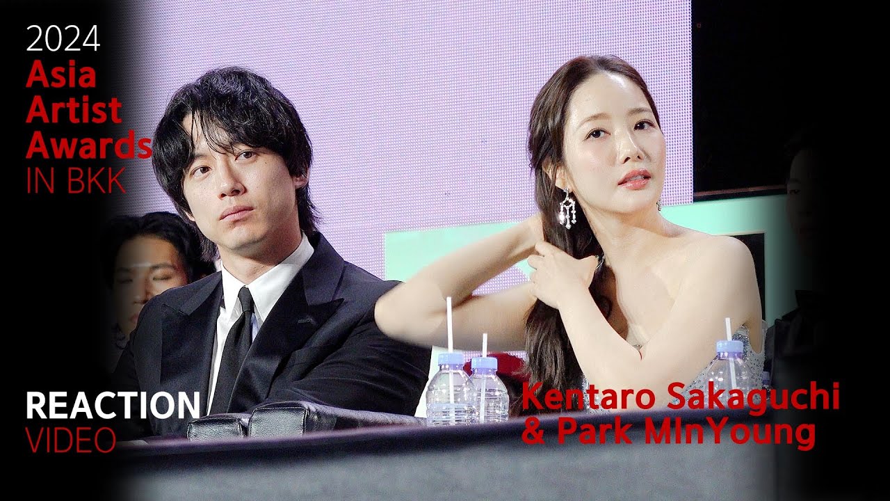 [#AAA2024] Kentaro Sakaguchi & Park MInYoung Reaction Video | 2024 Asia Artist Awards #AAA2024 #AAA 미리보기