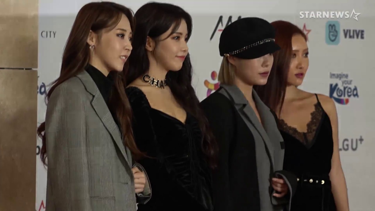2018 AAA 마마무(MAMAMOO) 레드카펫 미리보기