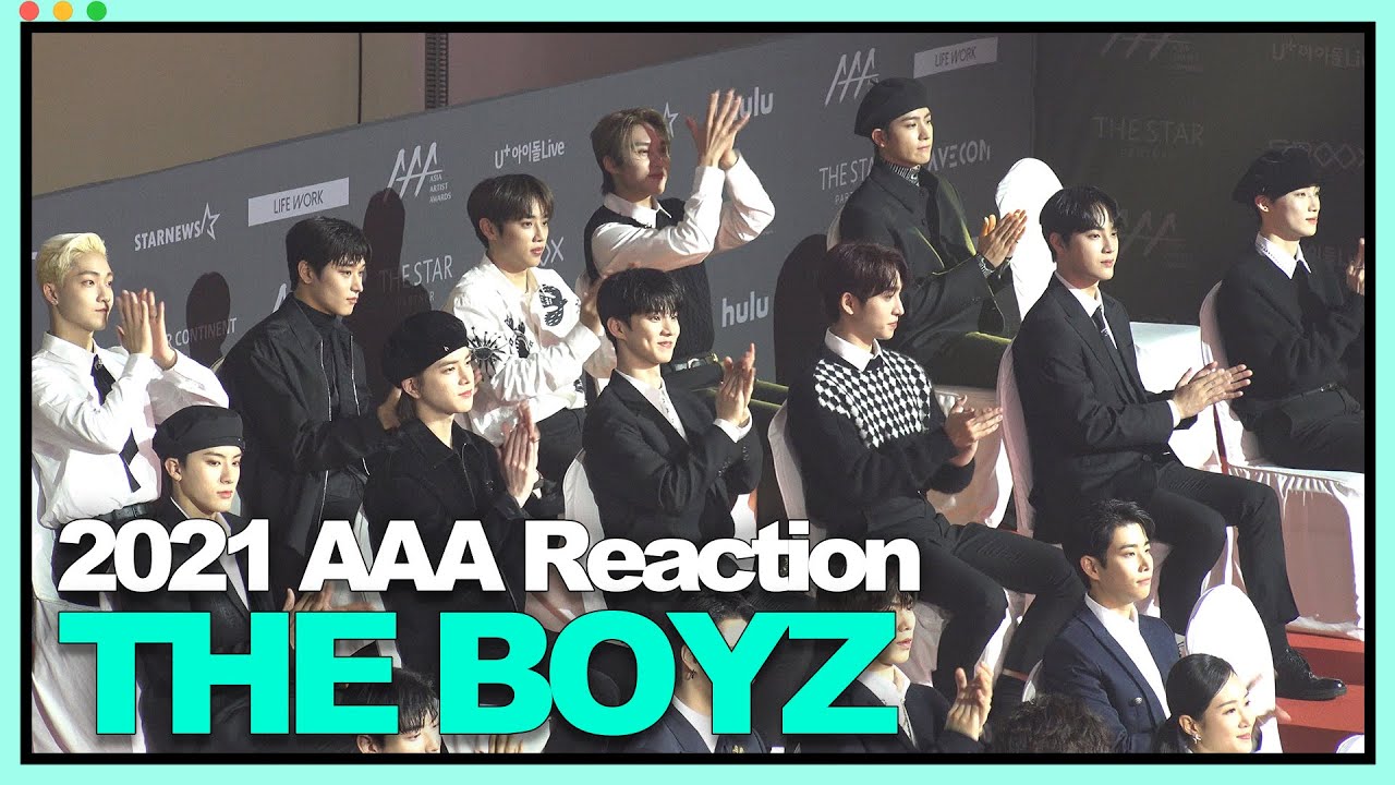[ENG] 2021 AAA OFFICIAL THE BOYZ reaction 더보이즈 리액션[2021 Asia Artist Awards 아시아 아티스트 어워즈] (AAA 2021)★ 미리보기