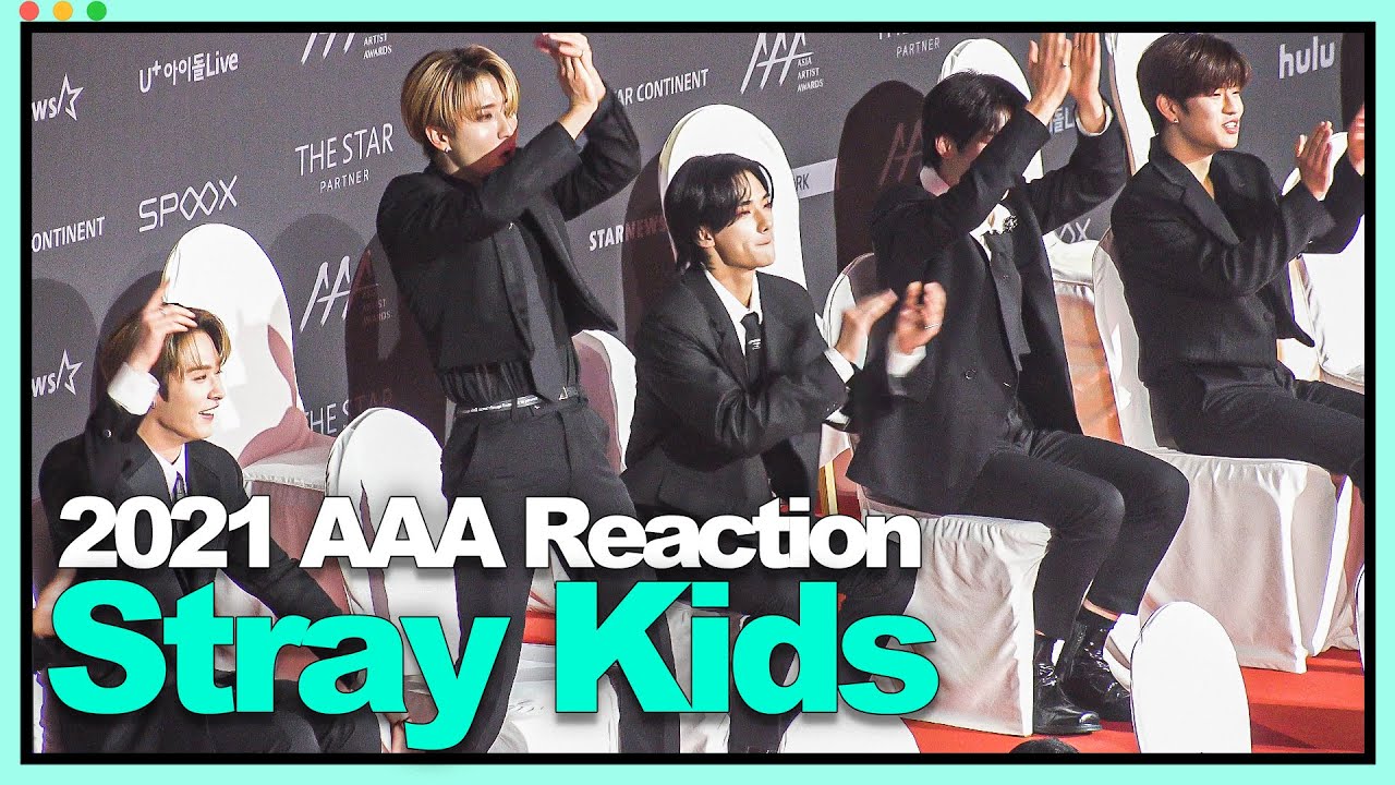 [ENG] 2021 AAA OFFICIAL Stray Kids reaction 스트레이키즈 리액션 [2021 Asia Artist Awards 아시아 아티스트 어워즈]★ 미리보기