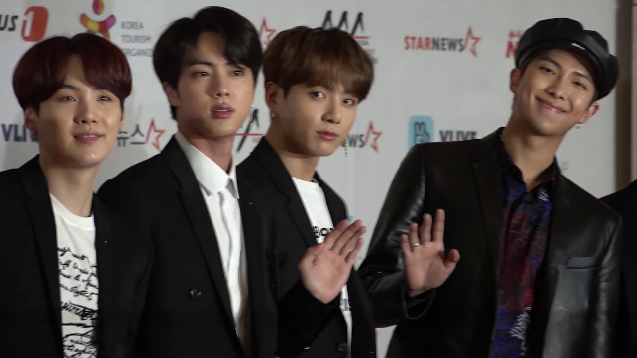 2018 AAA 방탄소년단(BTS) 레드카펫 미리보기