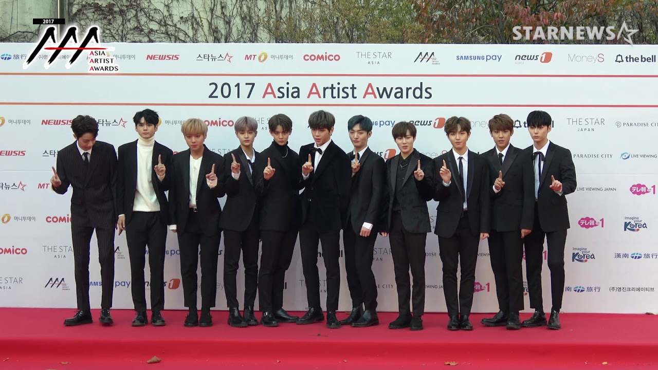 ★ Wanna One , 2017 AAA (Asia Artist Awards) 레드카펫 ★ 미리보기