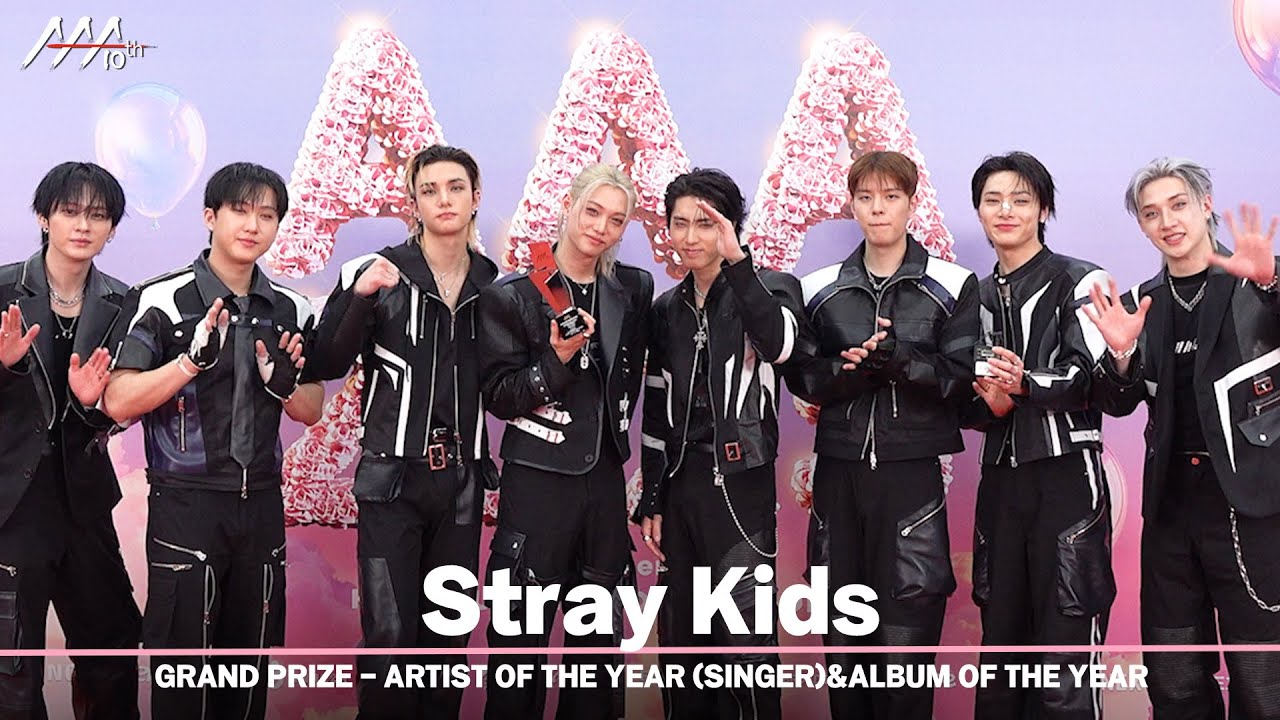 [#aaa2025] Stray Kids(스트레이키즈) - 4K Award acceptance speech 미리보기