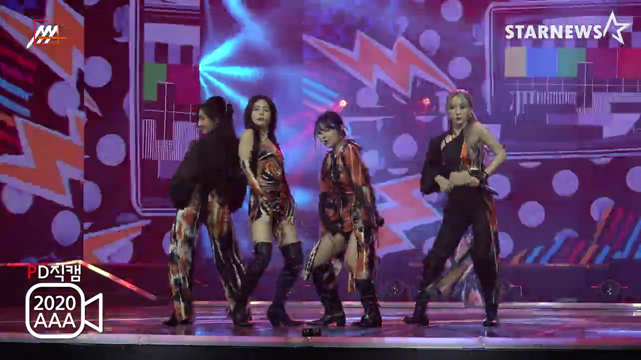 [AAA2020 직캠 FANCAM]  마마무 (MAMAMOO) – INTRO + AYA+딩가딩가(DINGA) @2020 Asia Artist Awards (AAA2020) ★ 미리보기