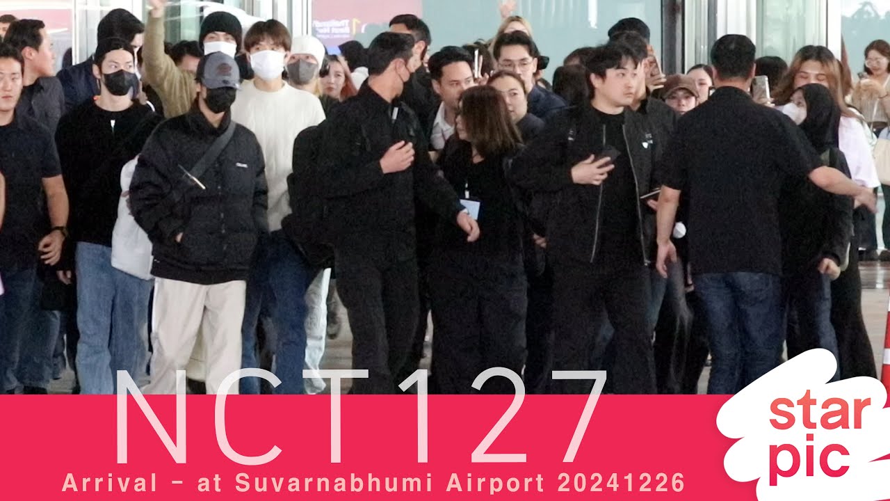 NCT127 'AAA2024에서 만나요!' [STARPIC] / NCT127 Arrival - at Suvarnabhumi Airport 20241226 미리보기