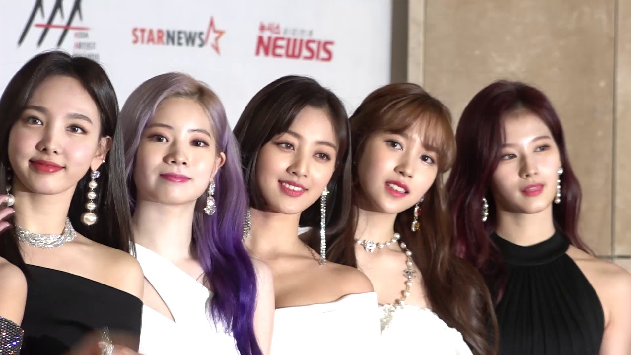 2018 AAA 트와이스(Twice) 레드카펫 미리보기