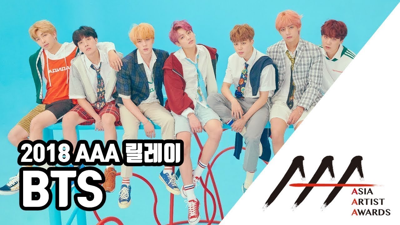 '2018 AAA' 릴레이 01. 기록의 그룹 'BTS' 방탄소년단 미리보기