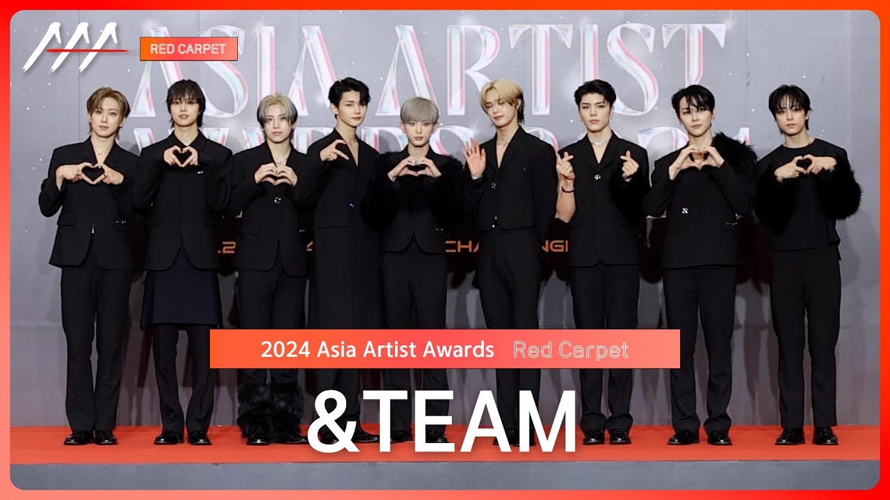 [AAA2024] &TEAM Red Carpet (앤팀 레드카펫) #AAA2024 #Redcarpet 미리보기