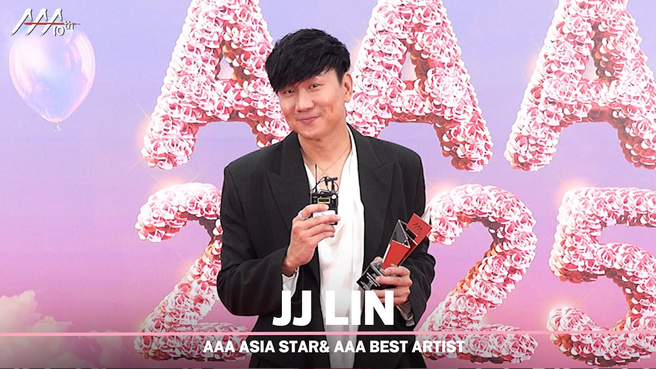 [#aaa2025] JJ LIN(임준걸) - 4K Award acceptance speech 미리보기