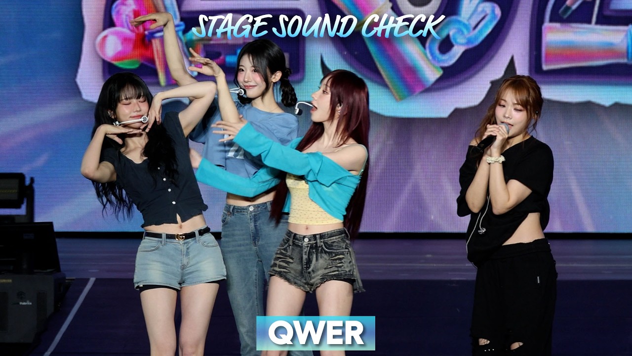 QWER ACON2026 SOUND CHECK STAGE #ACON2026 미리보기