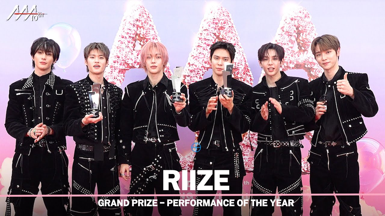 [#aaa2025] RIIZE(라이즈) - 4K Award acceptance speech 미리보기