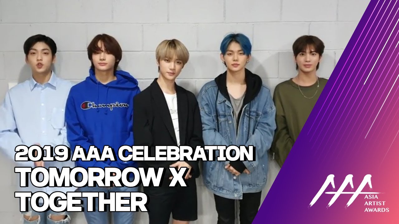 ★2019 Asia Artist Awards Celeb Interview 투모로우바이투게더(TXT)★ 미리보기