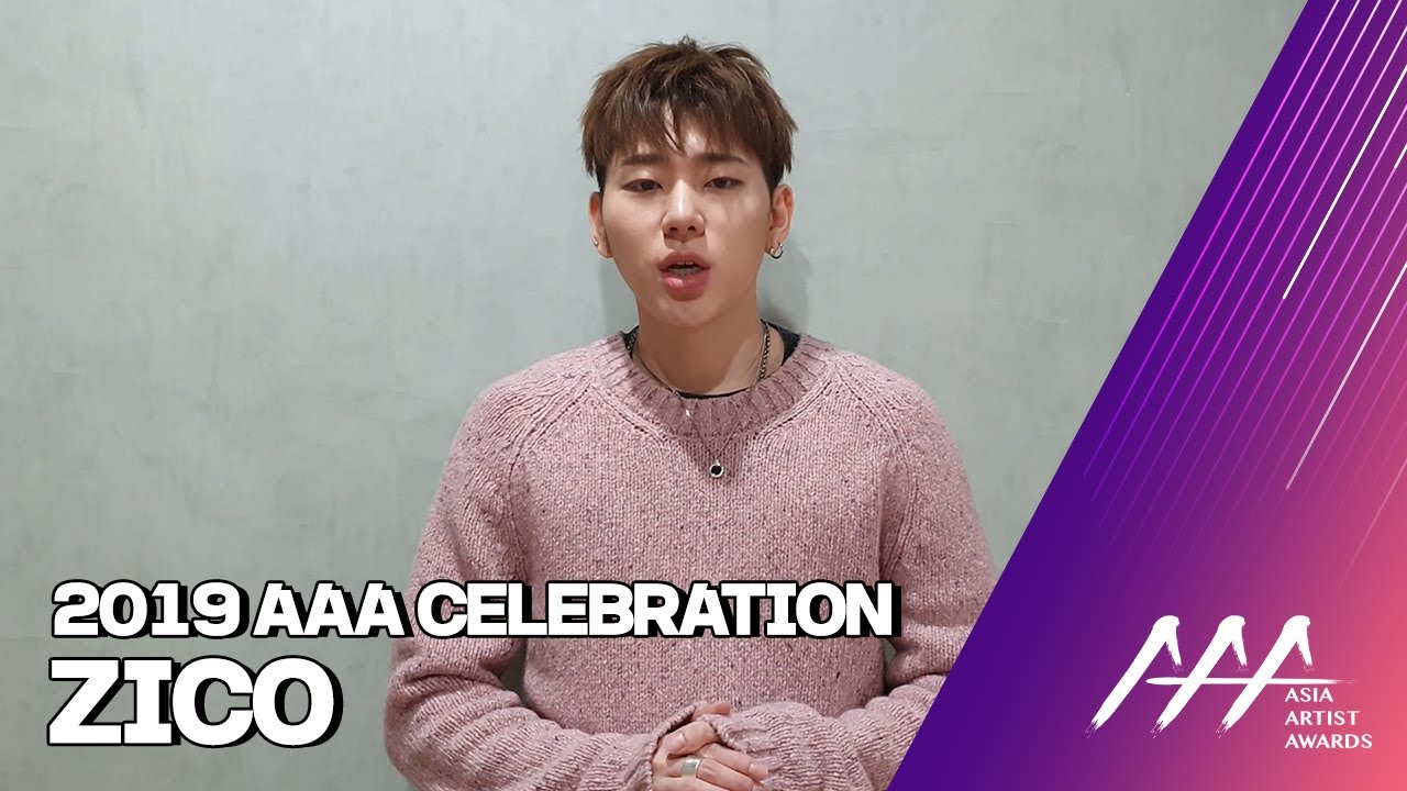★2019 Asia Artist Awards Celeb Interview 지코(ZICO)★ 미리보기