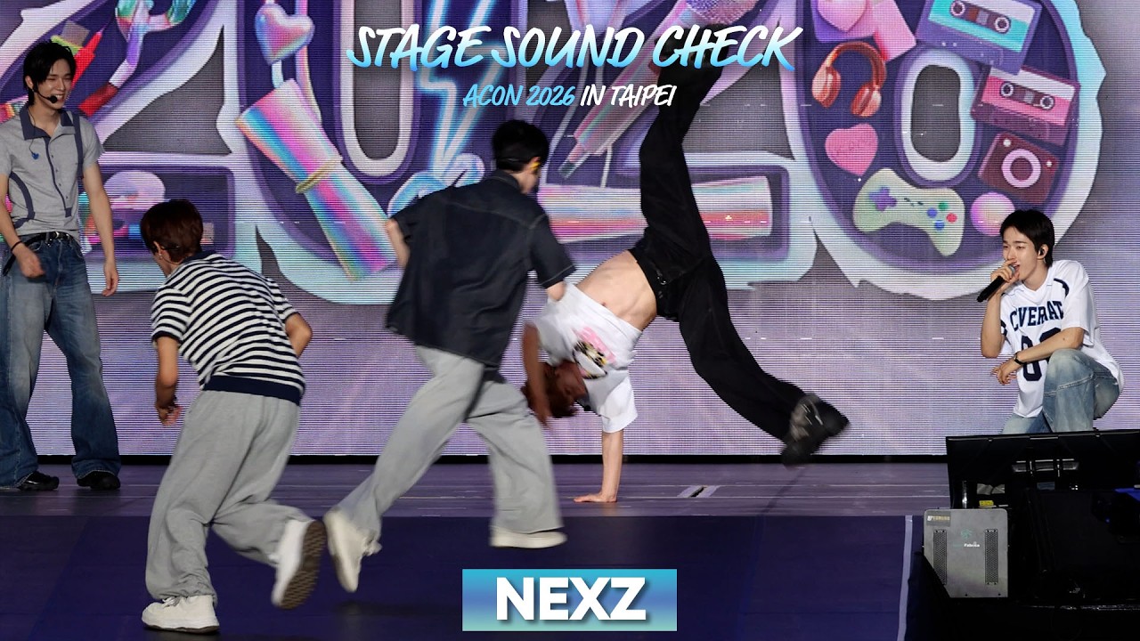 NEXZ ACON2026 SOUND CHECK STAGE #ACON2026 미리보기