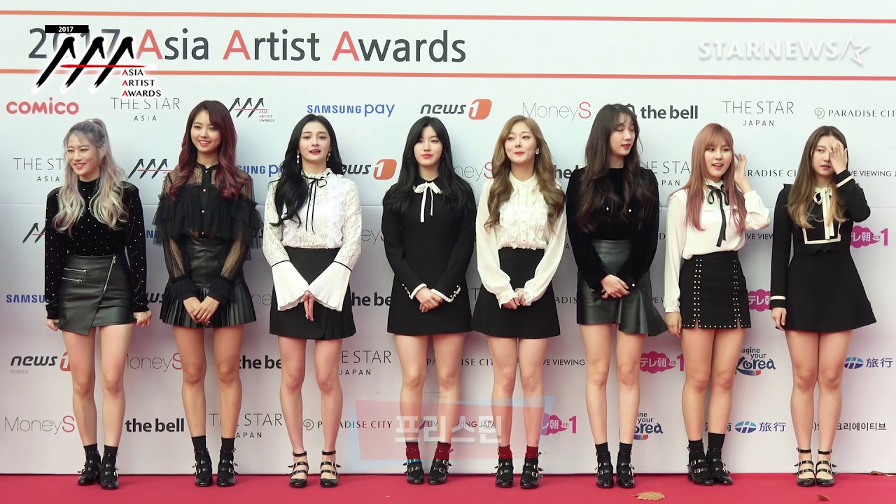 ★ 프리스틴 , 2017AAA (Asia Artist Awards) 레드카펫 ★ 미리보기