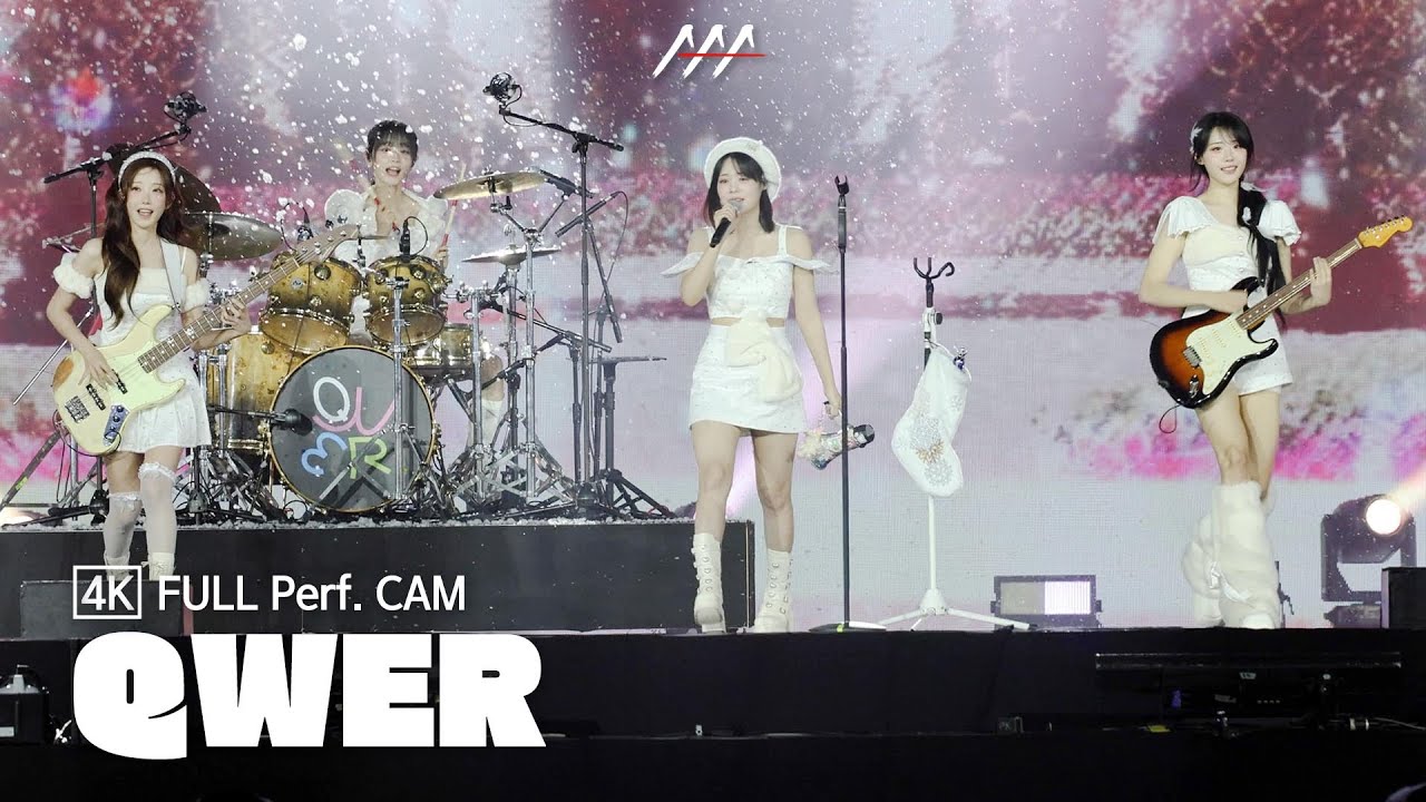 [AAA2024] QWER (큐더블유이알) '내 이름 맑음 (Winter ver.) + 고민중독 (Winter ver.)' | 4K Full Perf. CAM 미리보기