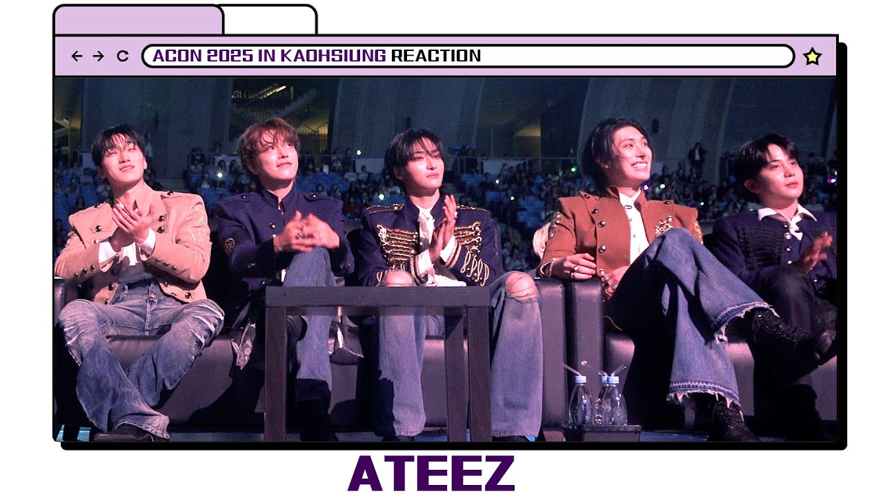 [#ACON2025] 에이티즈 리액션 비디오 ATEEZ Reaction Video | 2025 Asia Artist Awards #ACON2025 #ACON #ATEEZ 미리보기