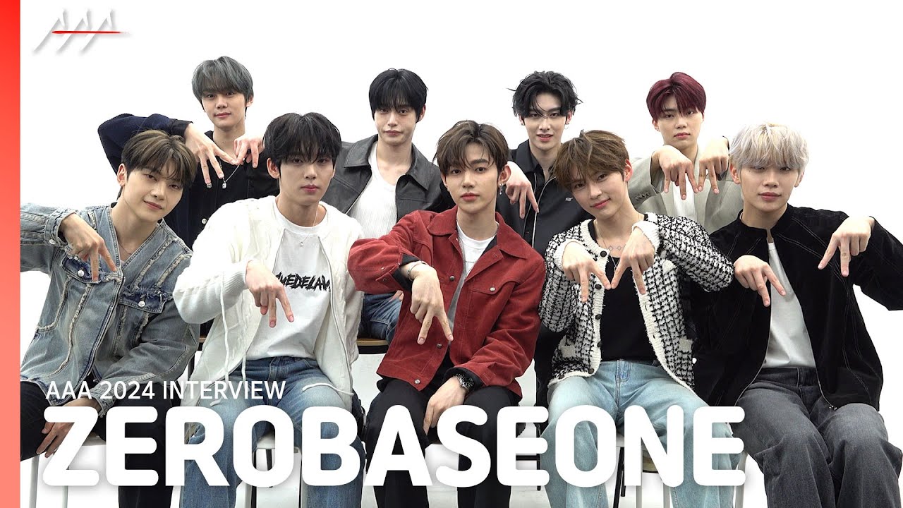ZEROBASEONE 제로베이스원 INTERVIEW | 2024 AAA 베스트 아티스트, 베스트 뮤지션#ZEROBASEONE #ZB1 #제로베이스원 #제베원 #AAA2024 미리보기