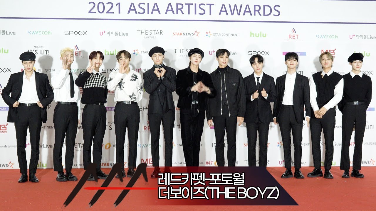 [Red Carpet] 2021 AAA '더보이즈(THE BOYZ)' 레드카펫-포토월 (2021 Asia Artist Awards 아시아 아티스트 어워즈) 미리보기