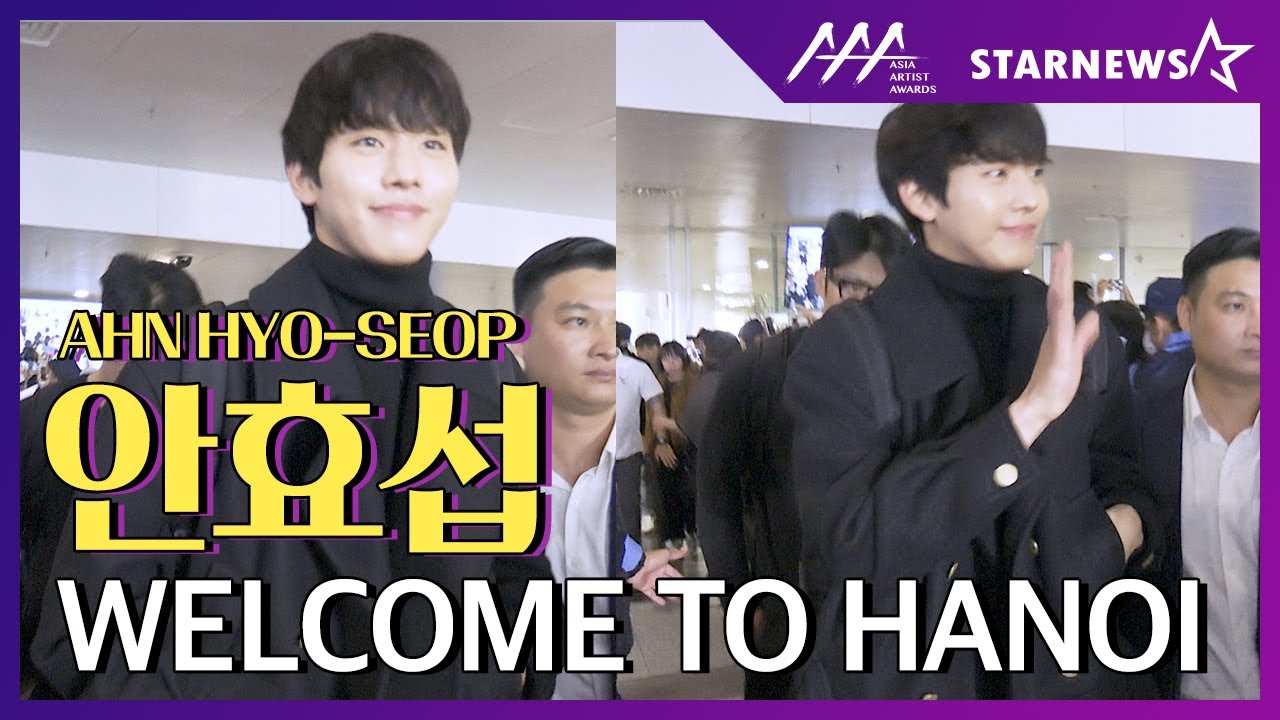 ★2019 AAA 공항입국장을 런웨이로 만드는 안효섭(AHN HYO-SEOP) [IN VIETNAM]★ 미리보기