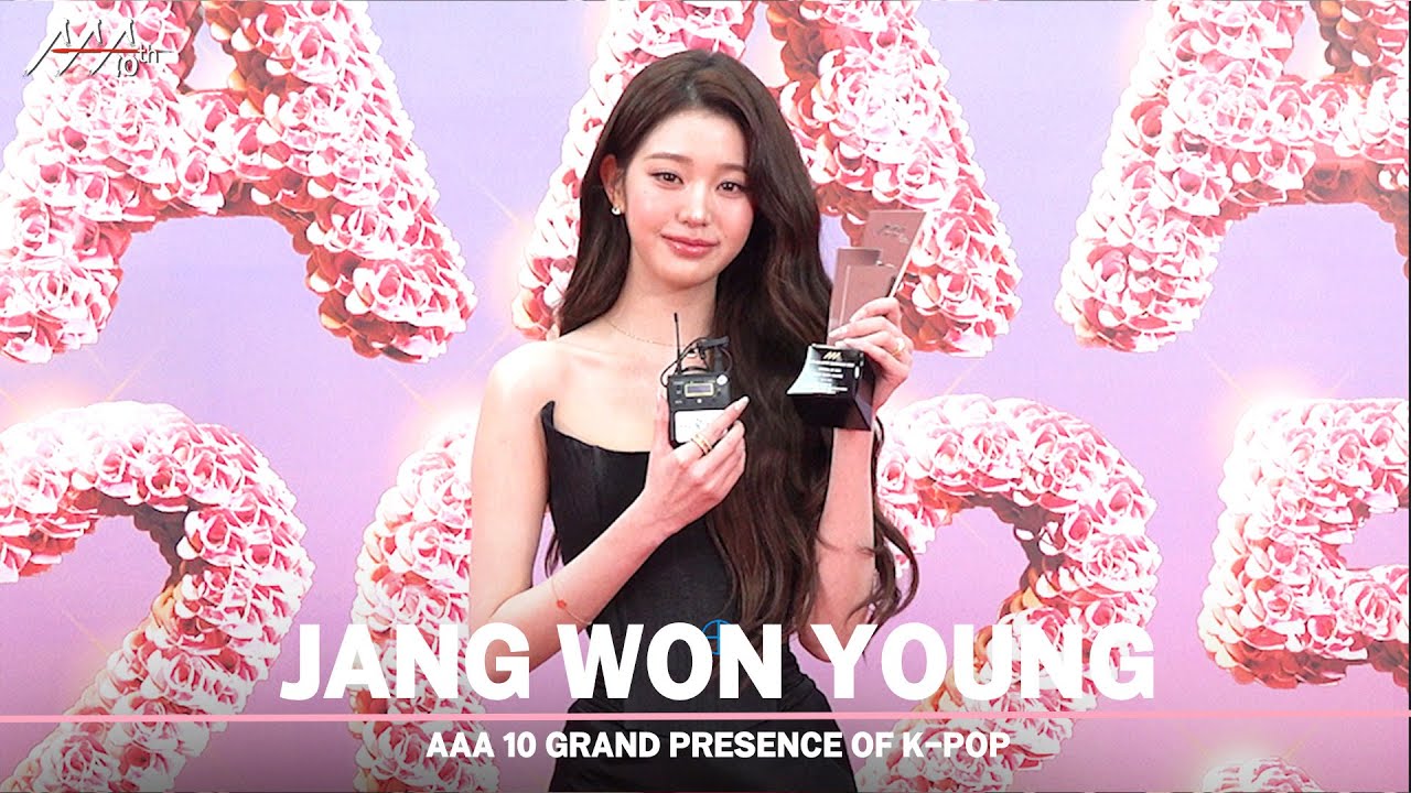 [#aaa2025] JANG WON YOUNG(장원영) - 4K Award acceptance speech 미리보기