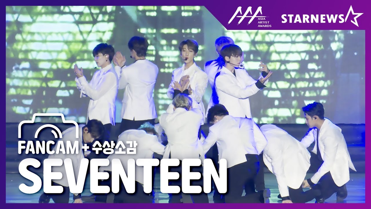 ★세븐틴(SEVENTEEN) FANCAM [독:Fear+happy ending] & 수상소감 2019 AAA★ 미리보기