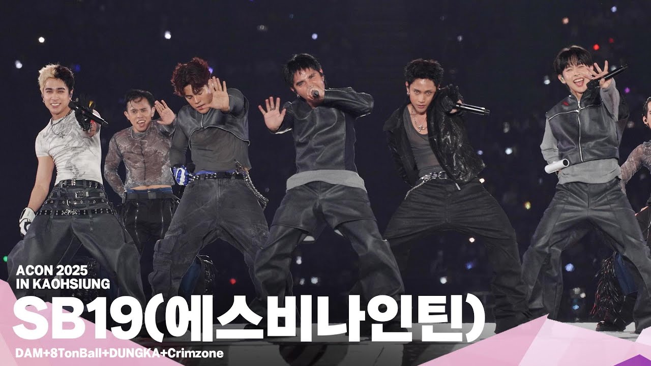 [#ACON2025] SB19(에스비나인틴) '​DAM+8TonBall+DUNGKA+Crimzone' | 4K Stage | 미리보기
