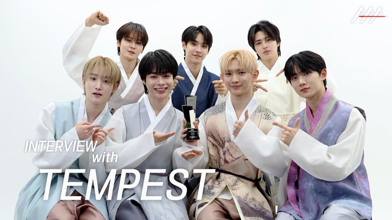 INTERVIEW with TEMPEST | 2023 AAA 아이콘상 수상 인터뷰 #템페스트 #TEMPEST #AAA 미리보기