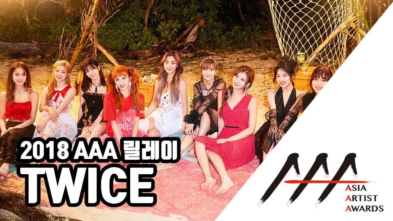 '2018 AAA' 릴레이 02. 사랑스러운 아홉 소녀 'TWICE' 트와이스 미리보기
