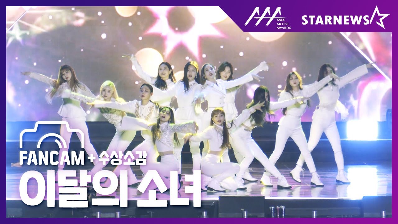 ★이달의소녀(LOONA) FANCAM [Intro + Butterfly] & 수상소감 2019 AAA★ 미리보기