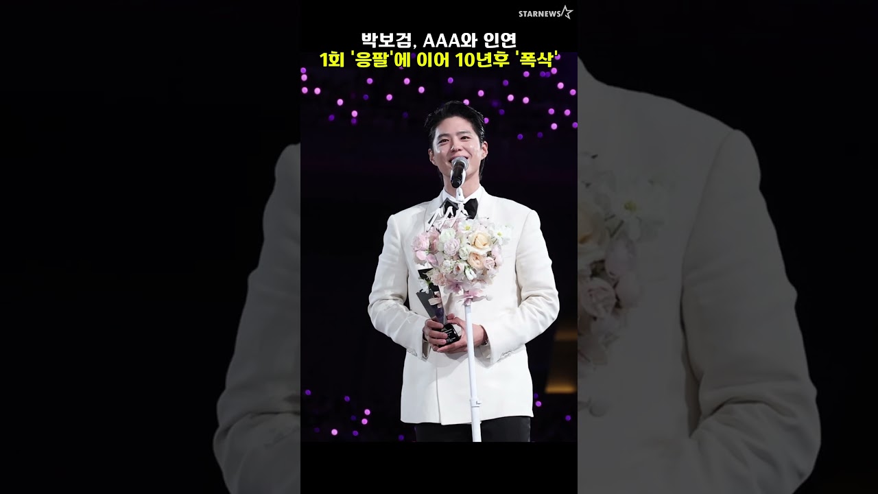 'AAA와는 찰떡인연' 응팔 그리고 폭삭으로 돌아온 박보검 미리보기