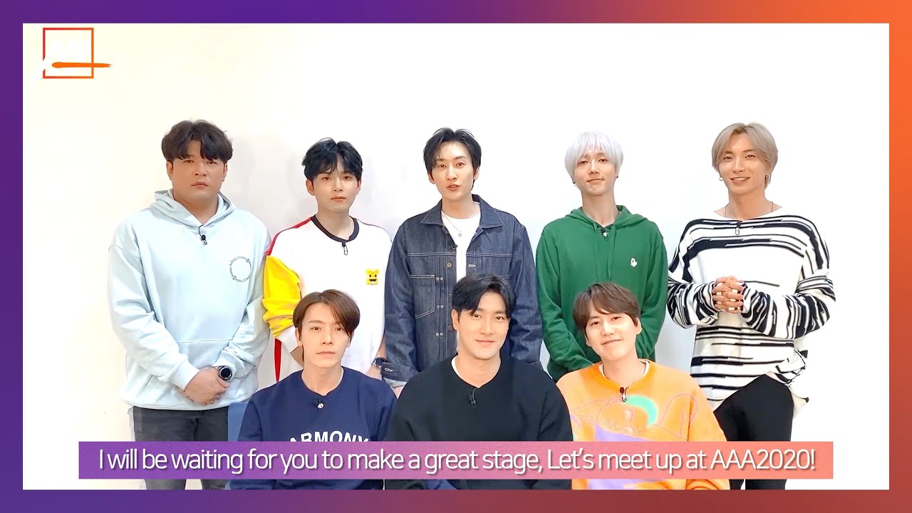 ★슈퍼주니어 (SUPER JUNIOR)★ 2020 Asia Artist Awards (2020 AAA) Singer 미리보기